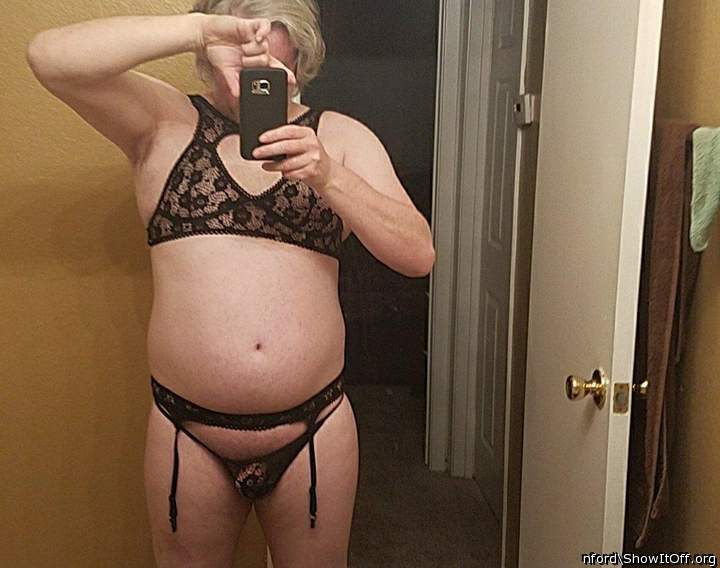 Looking sexy all dressed up.