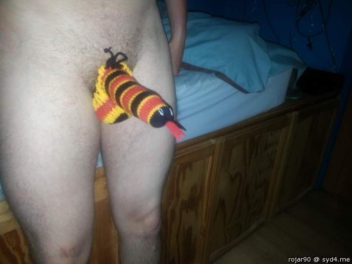 :) my trouser snake