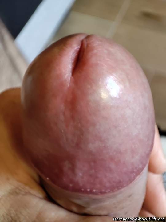 Exiting pee / sperm hole...... my tongue likes it !