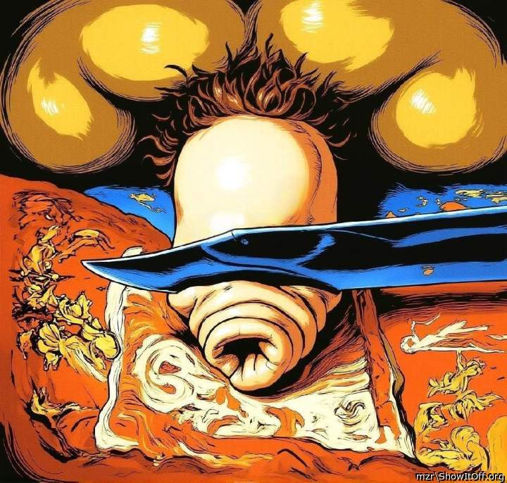 Uncut Foreskin...fake knife Art Style