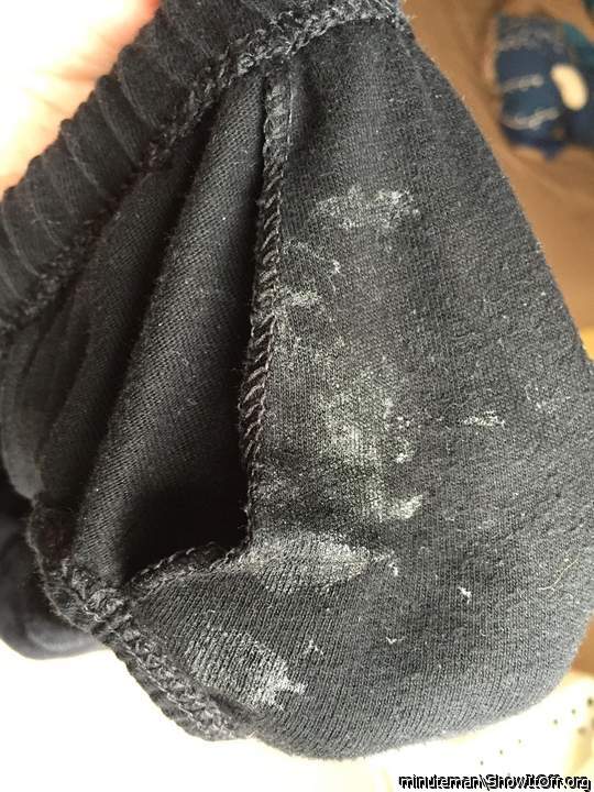 I was so horny at work today I got precum stains in my briefs