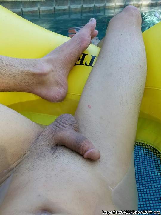 Chillin in the pool