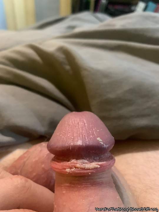   mmmmmm! I like a bit of cock cheese!