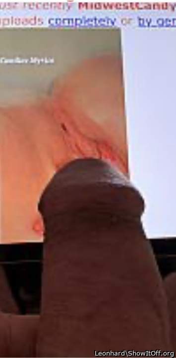 My pussy and your cock clearly should be together &#10084;&#