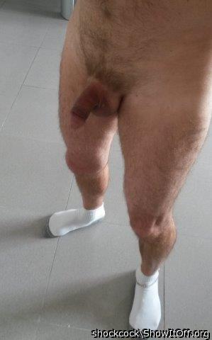 white socks