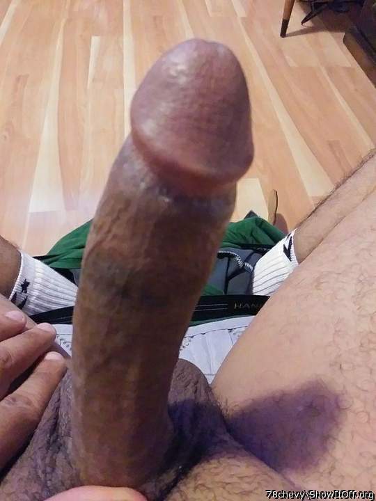 Hard dick at night.