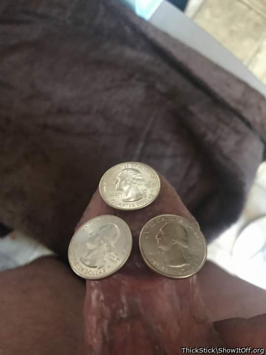 Definitely one thick dick with a big ol' head! 