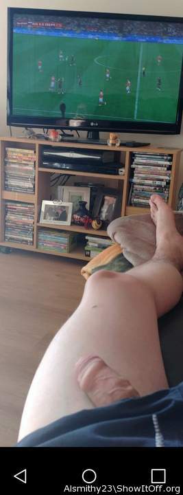 Enjoying a bit of football, are you?  Just where would your 