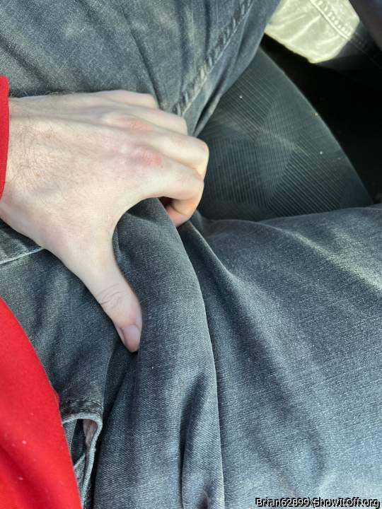 Jeans bulge