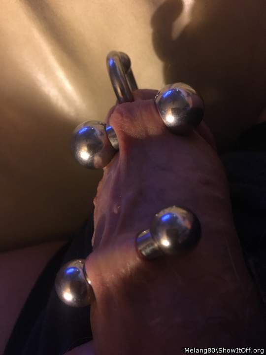 Wonderful and pleasurable set of piercings.      