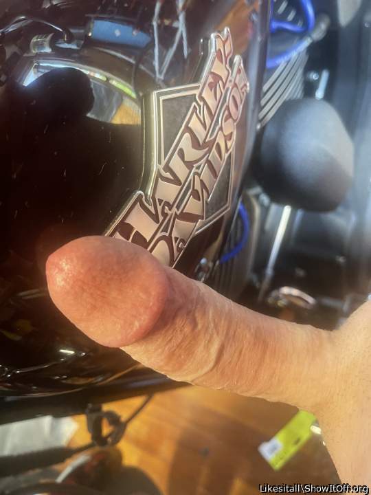 My bike makes me hard