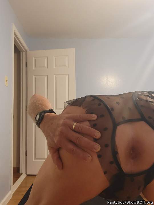 Photo of a boner from Pantyboy