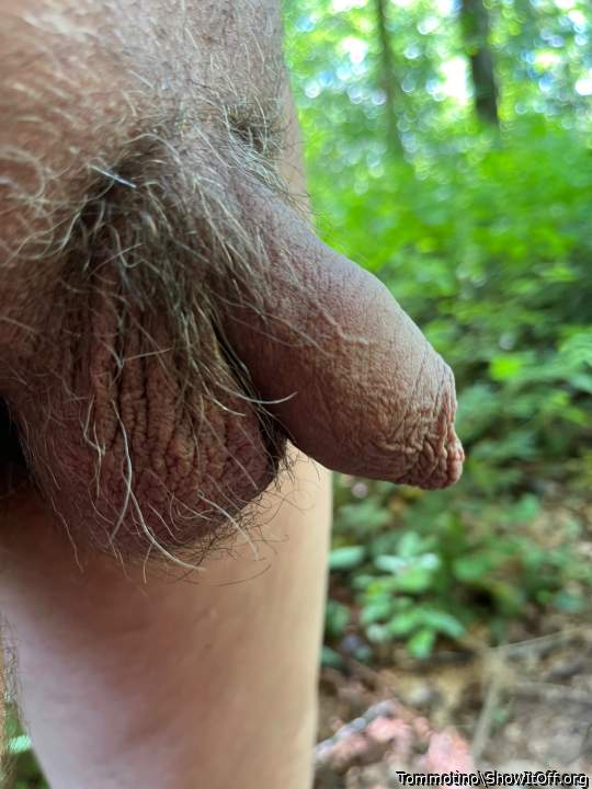 Finally naked outside again