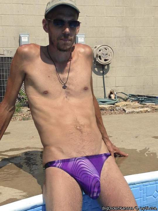 At the pool