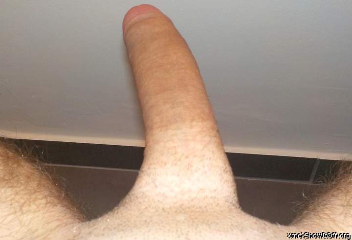 my semi hard cock trimmed