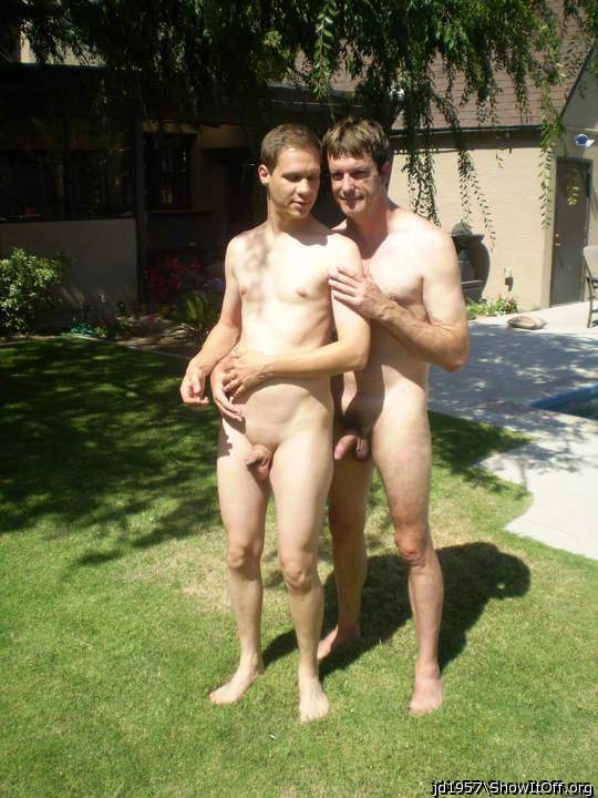 me about 10 years ago with twink boy in my yard