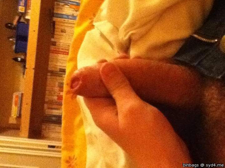 Photo of a short leg from binbags