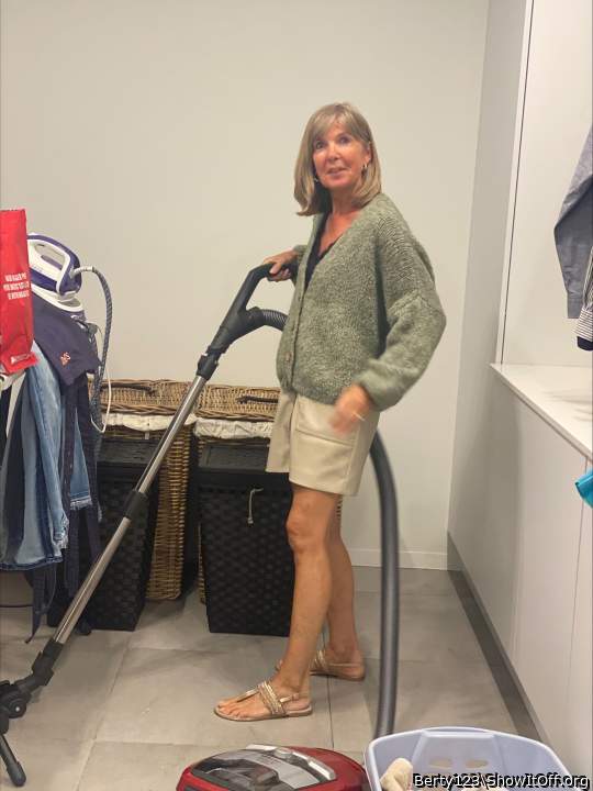 Not sure about the vacuum cleaner but you sure look like you
