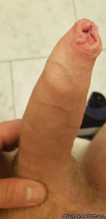 Hot cock and foreskin