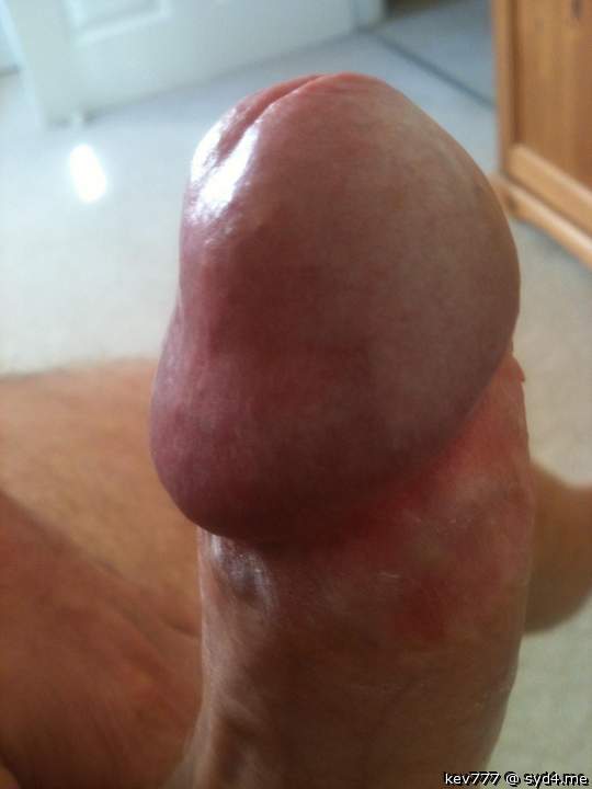 Mmmm love that big hard cock head