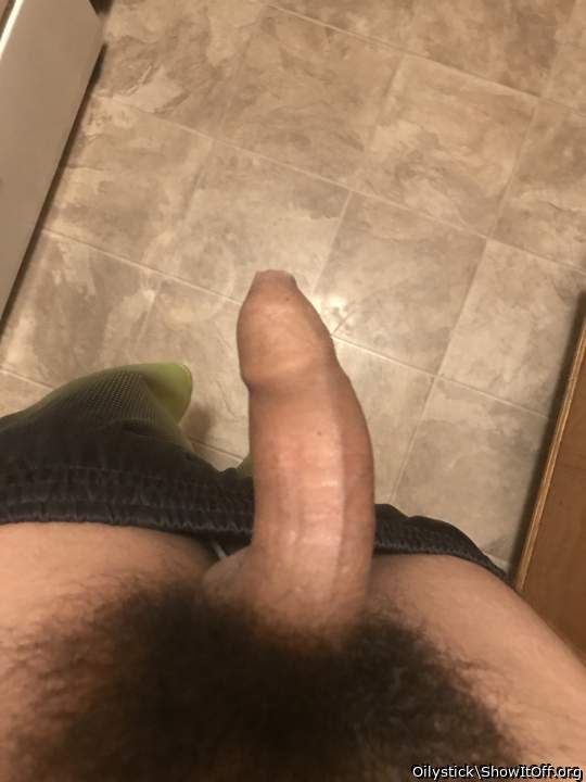 Wow! you have a lot of hair around that intact beauty 