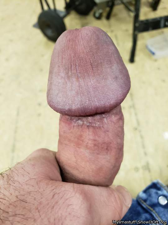Beautiful big mushroom headed cock 