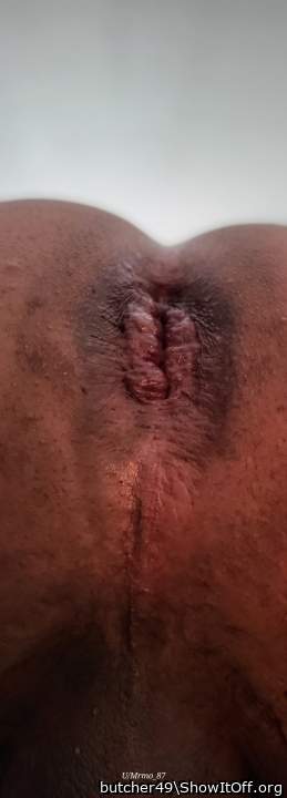 After I fucked myself with objects.