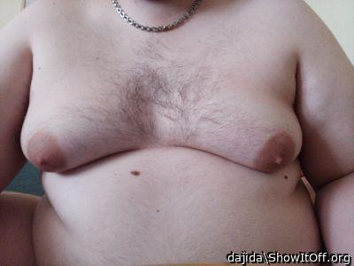 I want to rub your nipples as I fuck your fat ass.