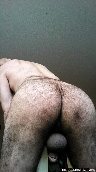 That is a furry ass!  