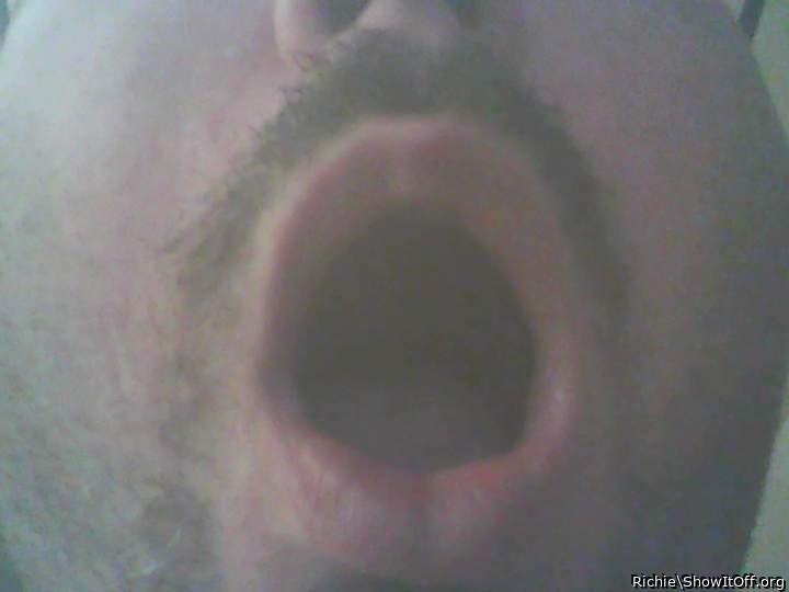 open mouth