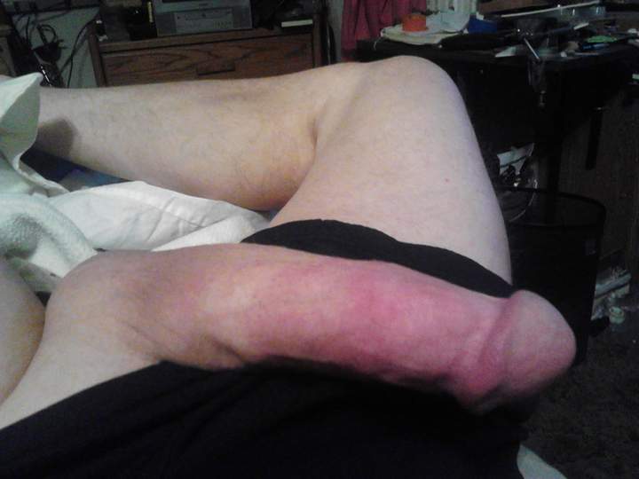 Lovely smooth, stiff cock!

 
