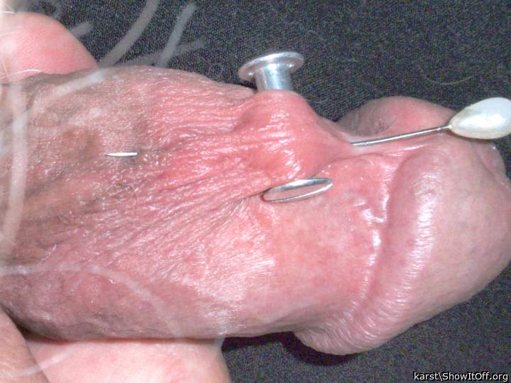 Photo of a ram rod from karst