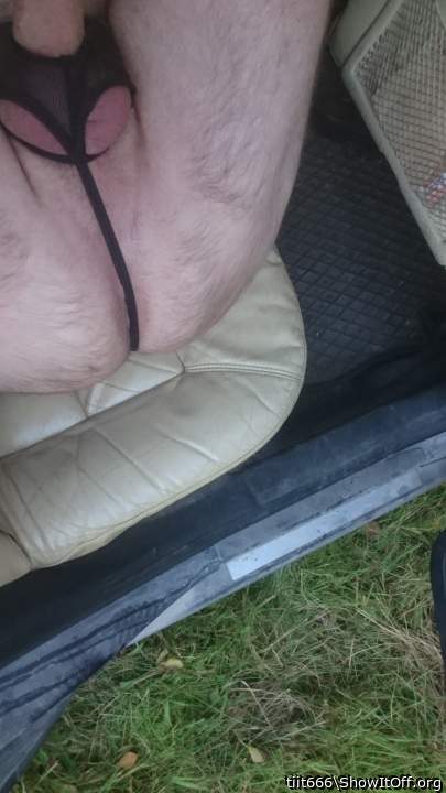 So sexy! I want to slide your thong to the side and play wit