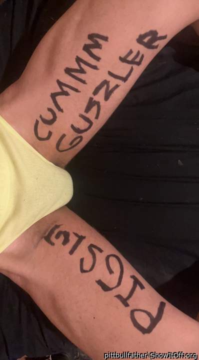 body writing