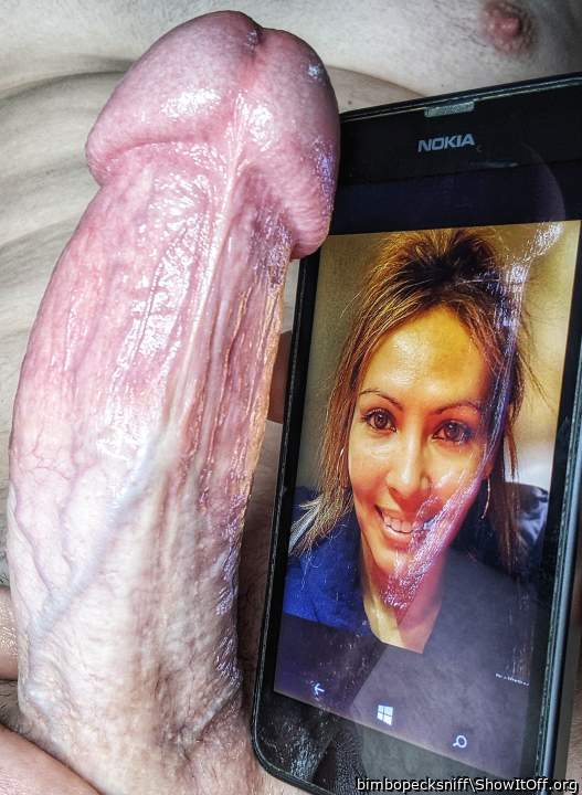 My Hard Dick Next To hispanicgirlAZ's Gorgeous Face &#127814;