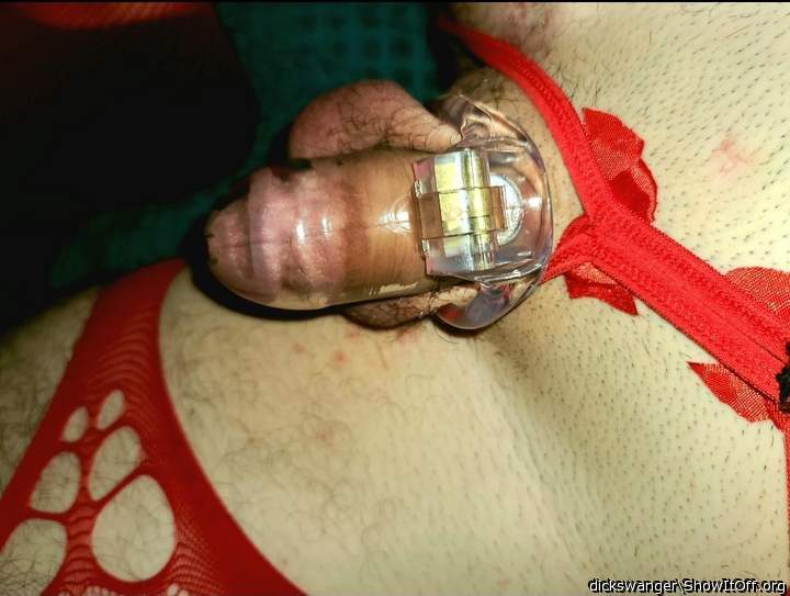 She locked me in chastity