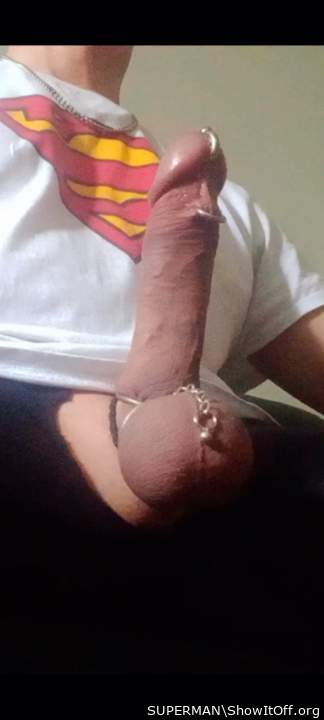P.A. pierced Cock