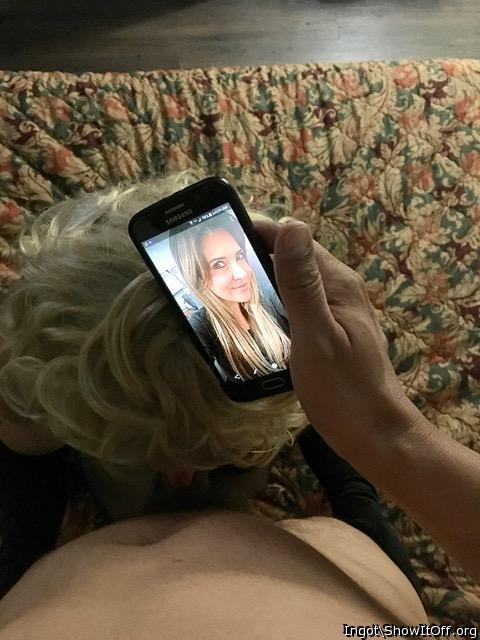 When a girl wants to see 2 fags go at it so I proved it on FaceTime