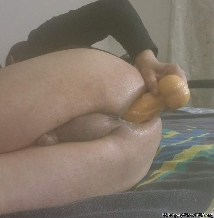 Omg your fat hole can take alot   