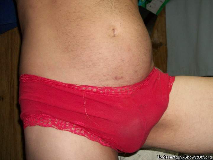 red panty