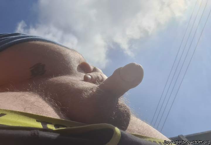 Sunning the boy