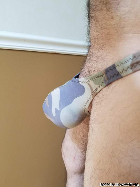 beautiful bugle and hot pouch buddy!