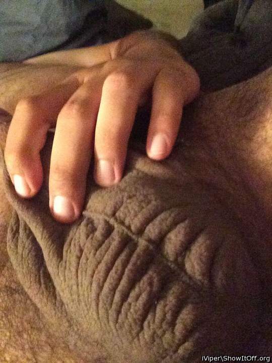 A friend of mine's balls
