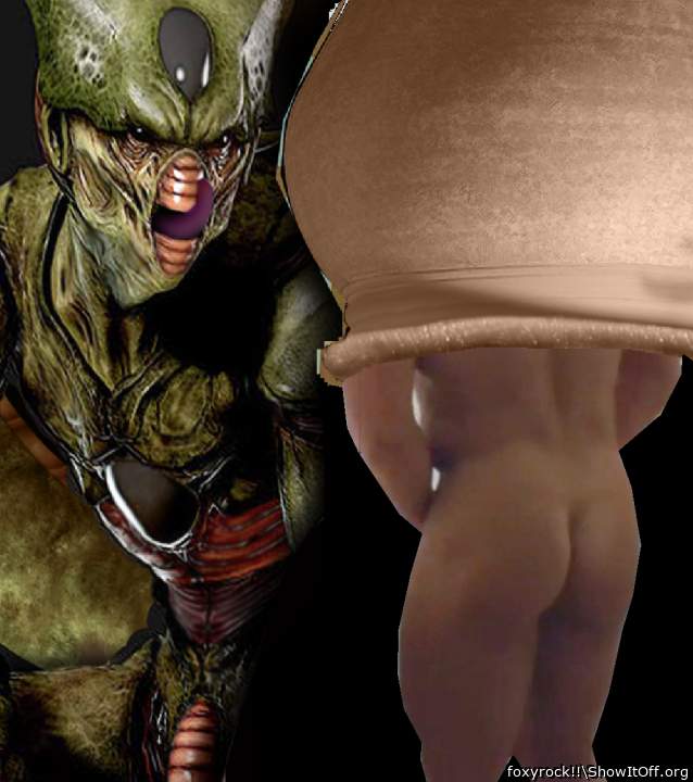 Cell absorbe naked buff guy ass