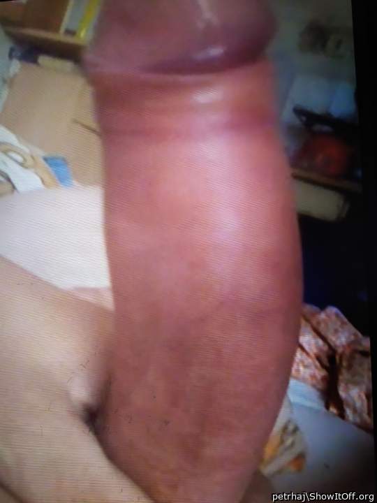 my hard and shaved dick)