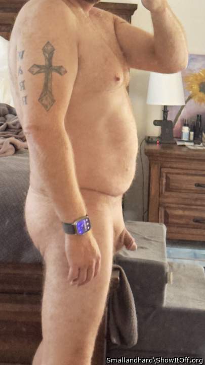 Get your dick hard and I'll grab you by your butt cheeks and