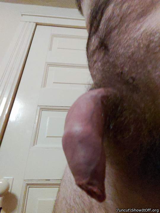 Very hot uncut cock