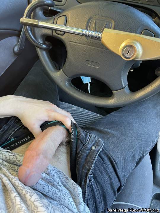 in my parking space