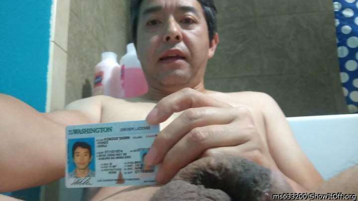 Shinji Kondo Driver license