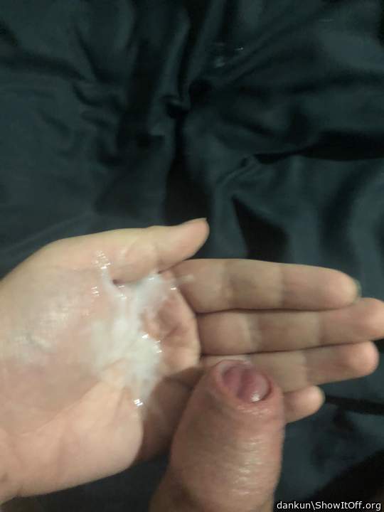 Rub your load on my dick